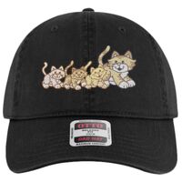 OTTO Garment Washed superior Cotton Twill Six Panel Low Profile Dad Hat Thumbnail