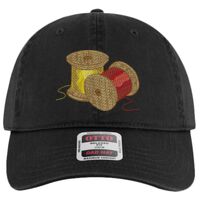 OTTO Garment Washed superior Cotton Twill Six Panel Low Profile Dad Hat Thumbnail