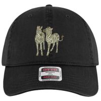 OTTO Garment Washed superior Cotton Twill Six Panel Low Profile Dad Hat Thumbnail