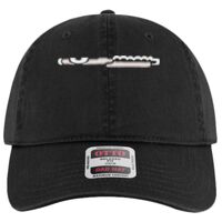 OTTO Garment Washed superior Cotton Twill Six Panel Low Profile Dad Hat Thumbnail