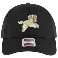 OTTO Garment Washed superior Cotton Twill Six Panel Low Profile Dad Hat Thumbnail