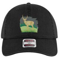 OTTO Garment Washed superior Cotton Twill Six Panel Low Profile Dad Hat Thumbnail