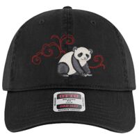 OTTO Garment Washed superior Cotton Twill Six Panel Low Profile Dad Hat Thumbnail