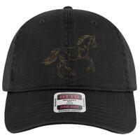 OTTO Garment Washed superior Cotton Twill Six Panel Low Profile Dad Hat Thumbnail