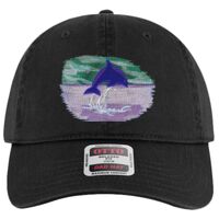 OTTO Garment Washed superior Cotton Twill Six Panel Low Profile Dad Hat Thumbnail