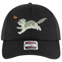 OTTO Garment Washed superior Cotton Twill Six Panel Low Profile Dad Hat Thumbnail