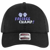 OTTO Garment Washed superior Cotton Twill Six Panel Low Profile Dad Hat Thumbnail