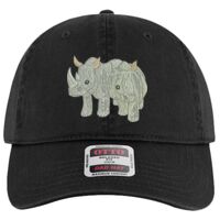 OTTO Garment Washed superior Cotton Twill Six Panel Low Profile Dad Hat Thumbnail