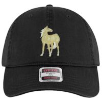 OTTO Garment Washed superior Cotton Twill Six Panel Low Profile Dad Hat Thumbnail