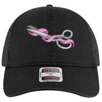 OTTO Garment Washed superior Cotton Twill Six Panel Low Profile Dad Hat Thumbnail