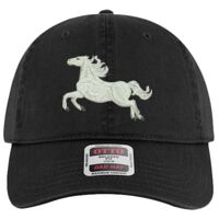 OTTO Garment Washed superior Cotton Twill Six Panel Low Profile Dad Hat Thumbnail