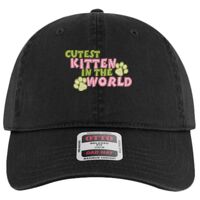 OTTO Garment Washed superior Cotton Twill Six Panel Low Profile Dad Hat Thumbnail