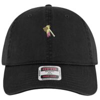 OTTO Garment Washed superior Cotton Twill Six Panel Low Profile Dad Hat Thumbnail