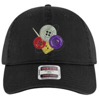 OTTO Garment Washed superior Cotton Twill Six Panel Low Profile Dad Hat Thumbnail