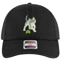 OTTO Garment Washed superior Cotton Twill Six Panel Low Profile Dad Hat Thumbnail