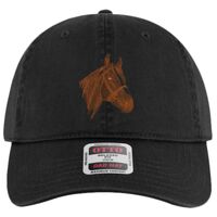 OTTO Garment Washed superior Cotton Twill Six Panel Low Profile Dad Hat Thumbnail