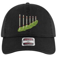 OTTO Garment Washed superior Cotton Twill Six Panel Low Profile Dad Hat Thumbnail