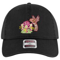 OTTO Garment Washed superior Cotton Twill Six Panel Low Profile Dad Hat Thumbnail