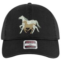 OTTO Garment Washed superior Cotton Twill Six Panel Low Profile Dad Hat Thumbnail