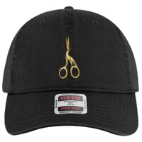 OTTO Garment Washed superior Cotton Twill Six Panel Low Profile Dad Hat Thumbnail