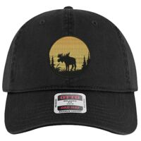 OTTO Garment Washed superior Cotton Twill Six Panel Low Profile Dad Hat Thumbnail