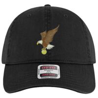 OTTO Garment Washed superior Cotton Twill Six Panel Low Profile Dad Hat Thumbnail