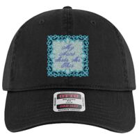 OTTO Garment Washed superior Cotton Twill Six Panel Low Profile Dad Hat Thumbnail