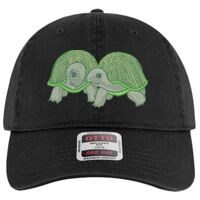 OTTO Garment Washed superior Cotton Twill Six Panel Low Profile Dad Hat Thumbnail