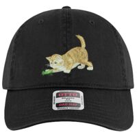 OTTO Garment Washed superior Cotton Twill Six Panel Low Profile Dad Hat Thumbnail