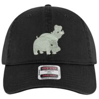 OTTO Garment Washed superior Cotton Twill Six Panel Low Profile Dad Hat Thumbnail