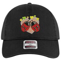 OTTO Garment Washed superior Cotton Twill Six Panel Low Profile Dad Hat Thumbnail