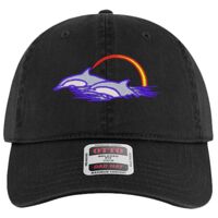 OTTO Garment Washed superior Cotton Twill Six Panel Low Profile Dad Hat Thumbnail