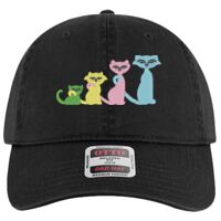 OTTO Garment Washed superior Cotton Twill Six Panel Low Profile Dad Hat Thumbnail