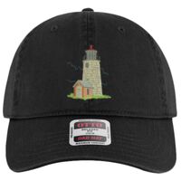 OTTO Garment Washed superior Cotton Twill Six Panel Low Profile Dad Hat Thumbnail