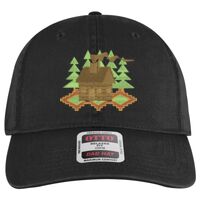 OTTO Garment Washed superior Cotton Twill Six Panel Low Profile Dad Hat Thumbnail