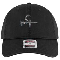 OTTO Garment Washed superior Cotton Twill Six Panel Low Profile Dad Hat Thumbnail