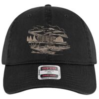 OTTO Garment Washed superior Cotton Twill Six Panel Low Profile Dad Hat Thumbnail