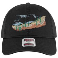 OTTO Garment Washed superior Cotton Twill Six Panel Low Profile Dad Hat Thumbnail