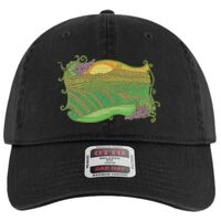 OTTO Garment Washed superior Cotton Twill Six Panel Low Profile Dad Hat Thumbnail