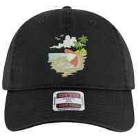 OTTO Garment Washed superior Cotton Twill Six Panel Low Profile Dad Hat Thumbnail