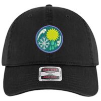 OTTO Garment Washed superior Cotton Twill Six Panel Low Profile Dad Hat Thumbnail