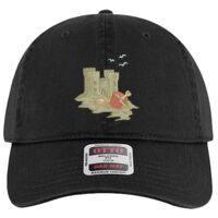 OTTO Garment Washed superior Cotton Twill Six Panel Low Profile Dad Hat Thumbnail