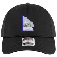 OTTO Garment Washed superior Cotton Twill Six Panel Low Profile Dad Hat Thumbnail