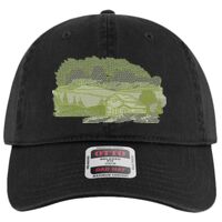 OTTO Garment Washed superior Cotton Twill Six Panel Low Profile Dad Hat Thumbnail