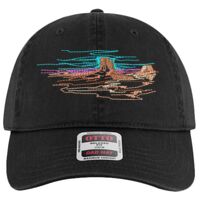 OTTO Garment Washed superior Cotton Twill Six Panel Low Profile Dad Hat Thumbnail