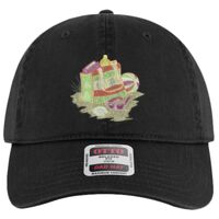 OTTO Garment Washed superior Cotton Twill Six Panel Low Profile Dad Hat Thumbnail