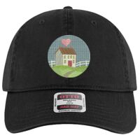 OTTO Garment Washed superior Cotton Twill Six Panel Low Profile Dad Hat Thumbnail