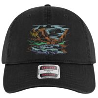 OTTO Garment Washed superior Cotton Twill Six Panel Low Profile Dad Hat Thumbnail