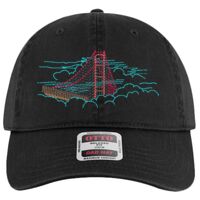 OTTO Garment Washed superior Cotton Twill Six Panel Low Profile Dad Hat Thumbnail