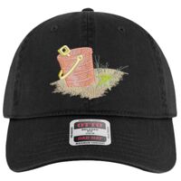 OTTO Garment Washed superior Cotton Twill Six Panel Low Profile Dad Hat Thumbnail